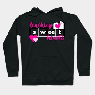 Teaching Sweethearts Reading Teacher Science Of Reading Hoodie